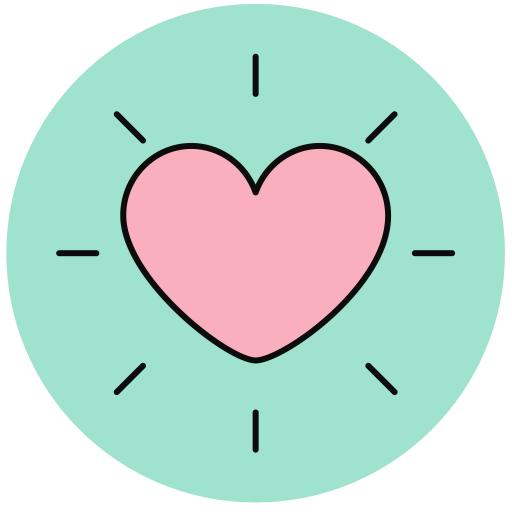 Heart svg vector icon