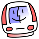 imac,strawberry icon