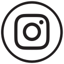 instagram, instagram new design, liner, round, social media svg vector icon