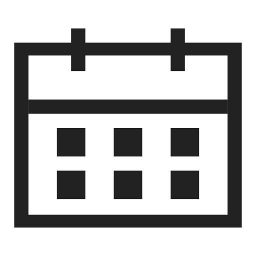 Date, svg vector icon