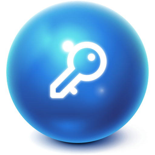 bright,ball,logoff icon