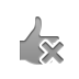 hand,thumbsup,cross icon