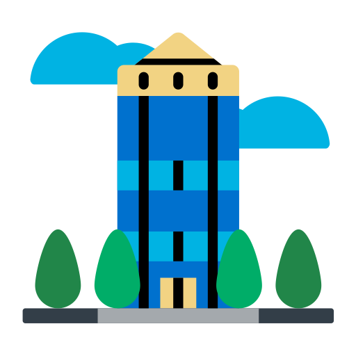 Skyscraper svg vector icon