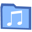 folder,music icon