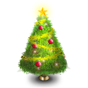christmas,tree,plant icon