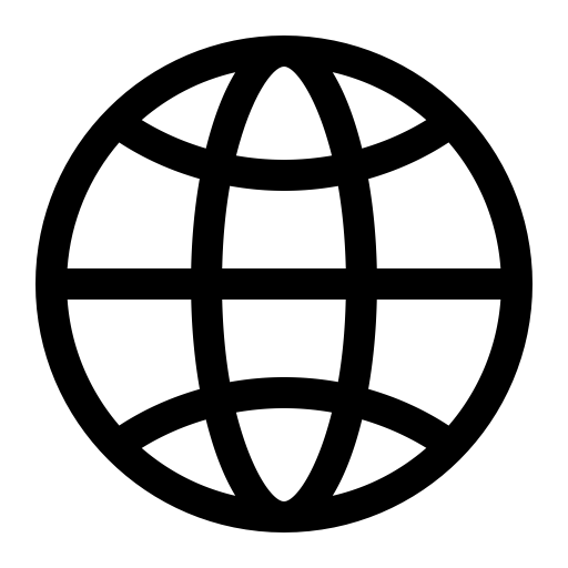 Earth svg vector icon