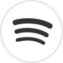 logo, media, social, spotify svg vector icon