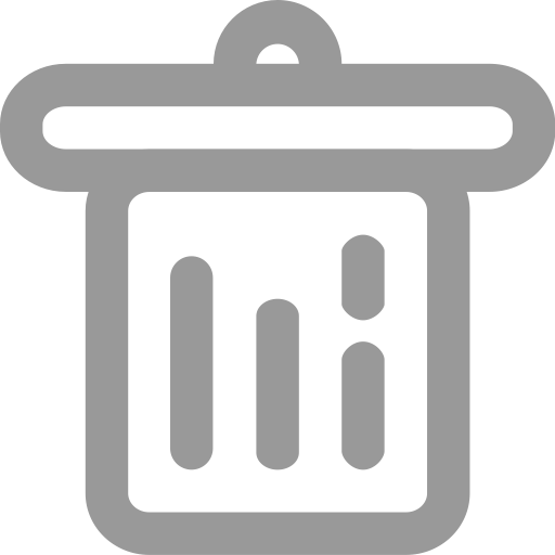 Delete svg vector icon