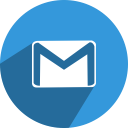 email, gmail, google, mail, media, network, social svg vector icon