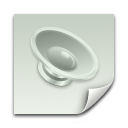 sound,clipping,file,paper,document,voice icon