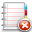 delete, notebook, remove icon