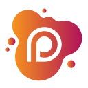 aquarelle, bubble, gradient, liquid, patreon, pink, watercolour, yellow svg vector icon