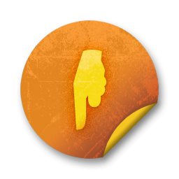 orange,grunge,sticker,badge icon