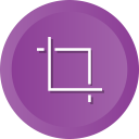 crop, design, tool, transform svg vector icon