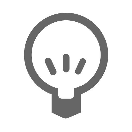 Lightbulb svg vector icon