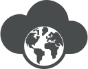 cloud, communication, earth, global, globe, globe map, planet svg vector icon