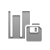stats,bar,chart,diskette icon