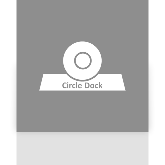 circle,dock,mirror icon