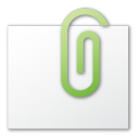 attachment,green icon