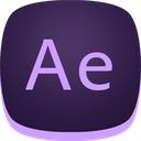 adobe, ae, after, aftereffects icon