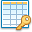 table,key,password icon
