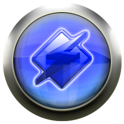 blue,winamp icon