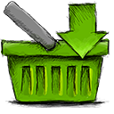 basket,download icon