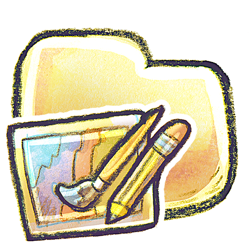 art, folder icon
