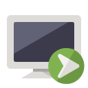 monitor,right icon