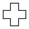 cross, med icon