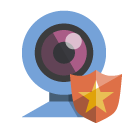 webcam,shield icon