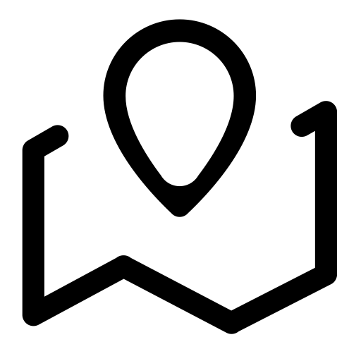Map svg vector icon