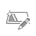 silver,pencil icon