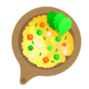 cooking, food, fried, rice svg vector icon
