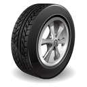 tire, tyre, wheel icon