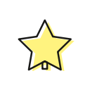 christmas, christmastime, bie, holidays, present, star svg vector icon