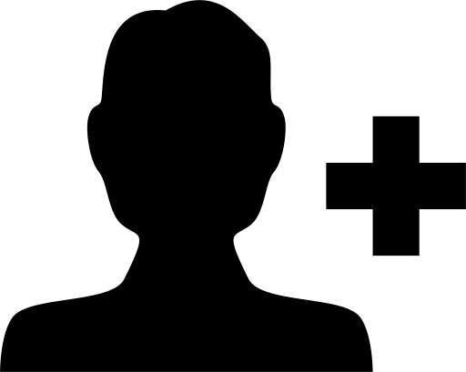 User Add svg vector icon