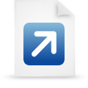 blue, document, file, paper icon