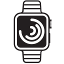 apple, iwatch, time, whatch svg vector icon