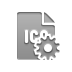 file,format,ico,gear icon