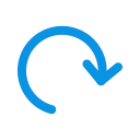 reload, rotate, sync svg vector icon