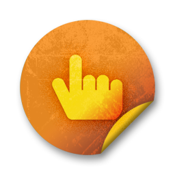 orange,grunge,sticker,badge icon