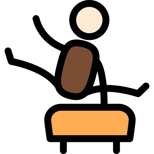 A Gymnast svg vector icon