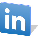 linkedin, logo, media, share, social svg vector icon