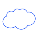 cloud, cloudy, data, forecast, storage svg vector icon