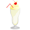 milkshake,vanilla,food icon