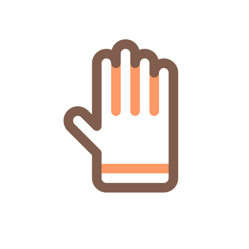 Glove svg vector icon