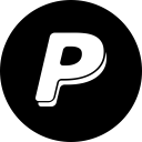 paypal svg vector icon