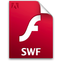 document, file, swf icon