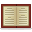 book, menu icon